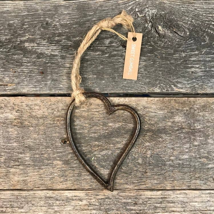 Metal Heart Ornament