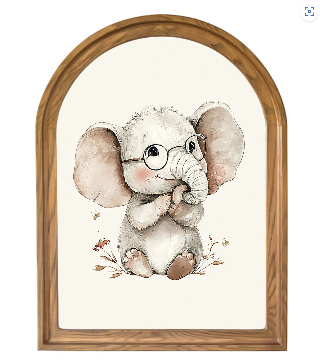 Baby Elephant Digital Print