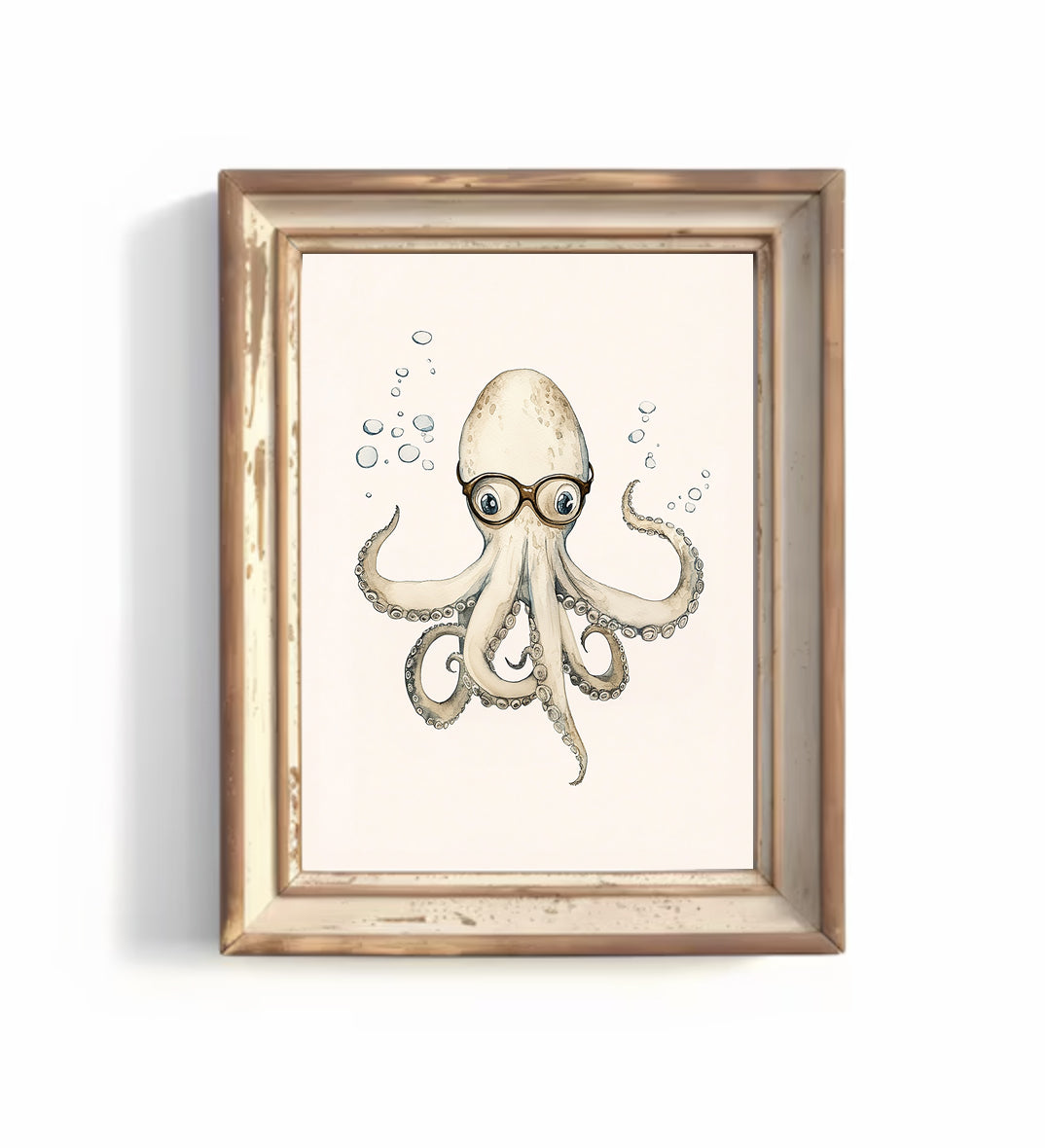 Mr. Squid Digital Print