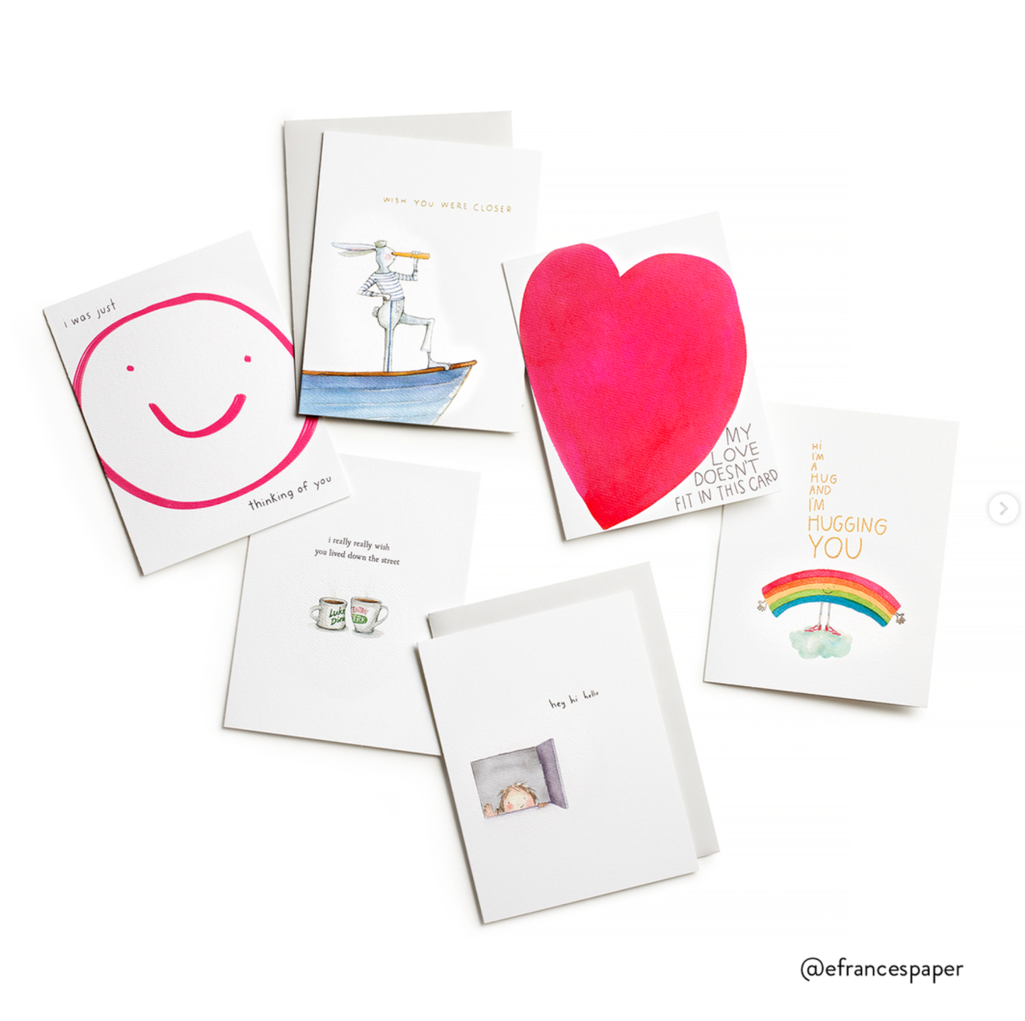 Squeezed Heart | Love Greeting Card