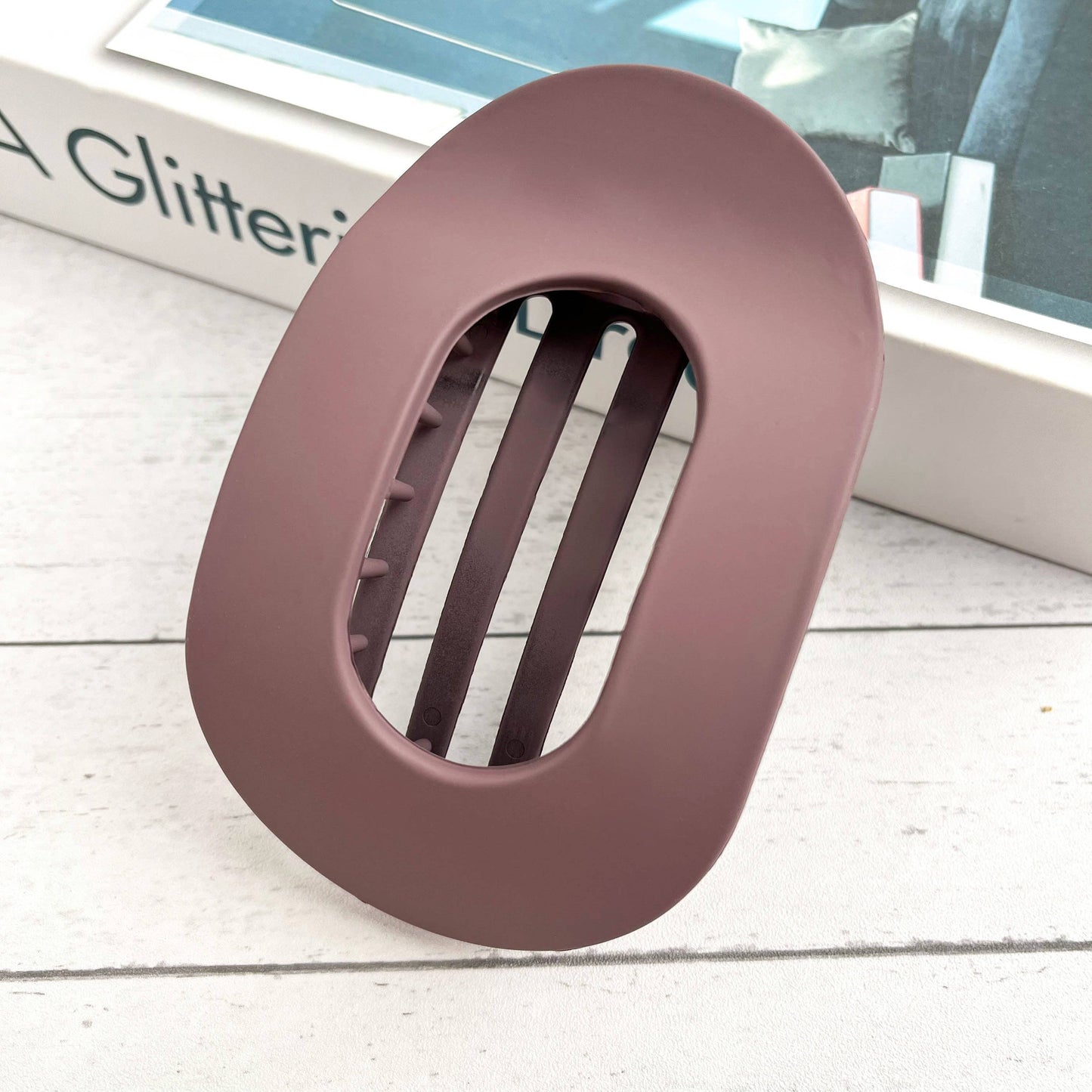 Flat Oval Hair Clip