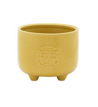 Yellow Sun Planter