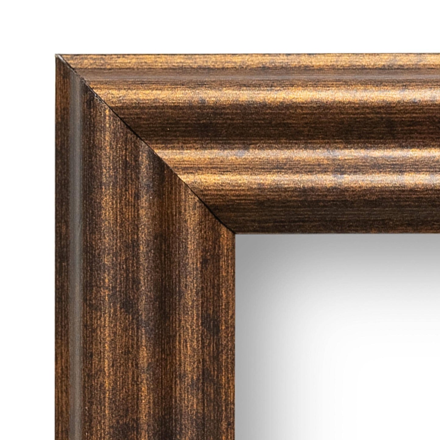 Vintage Rustic Bronze Solid Wood Frame for Wall Decor