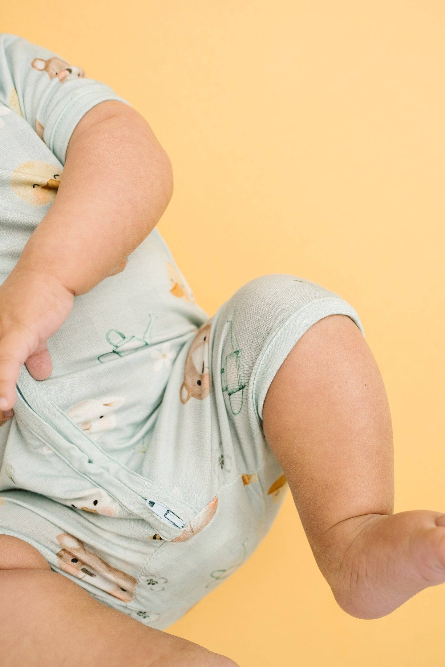 Springtime Pals Bamboo Short Romper