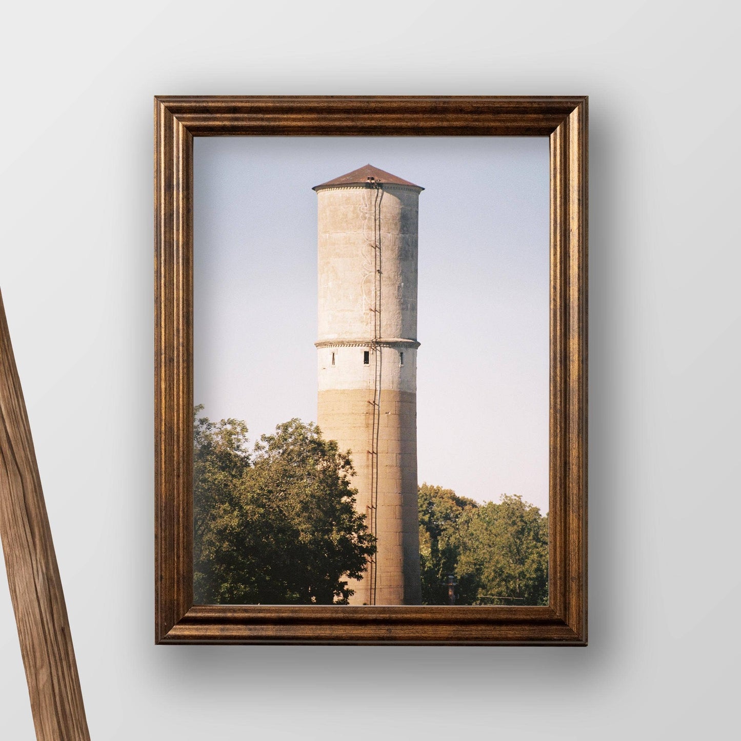 Vintage Rustic Bronze Solid Wood Frame for Wall Decor