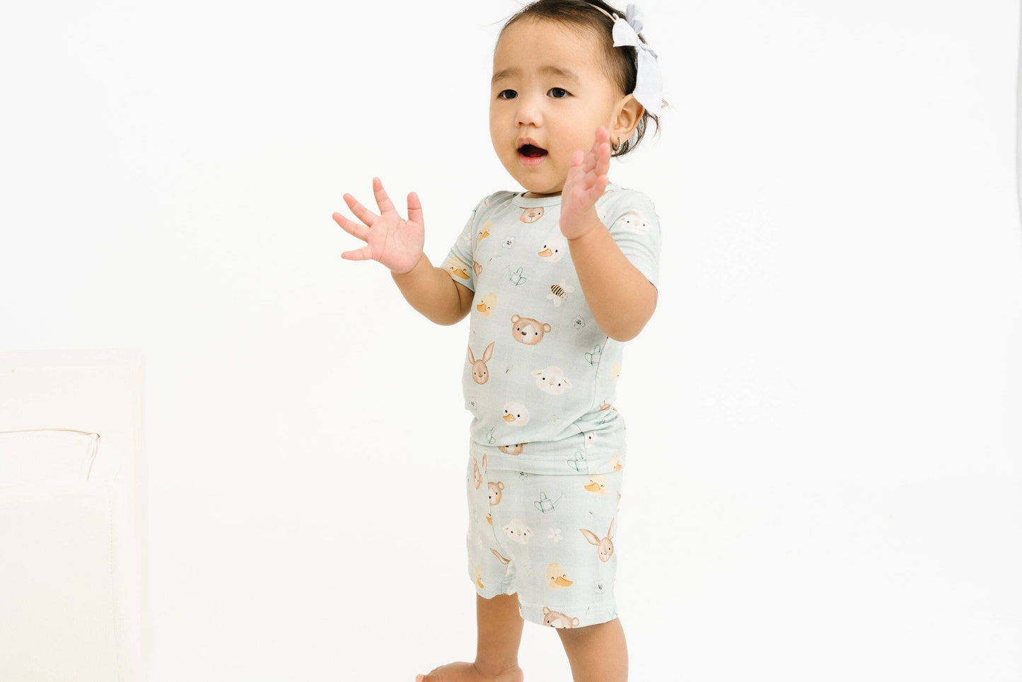 Springtime Pals Bamboo Pajama Set