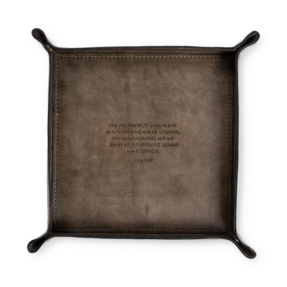 The Greatness of a Man (Bob Marley) Leather Catchall