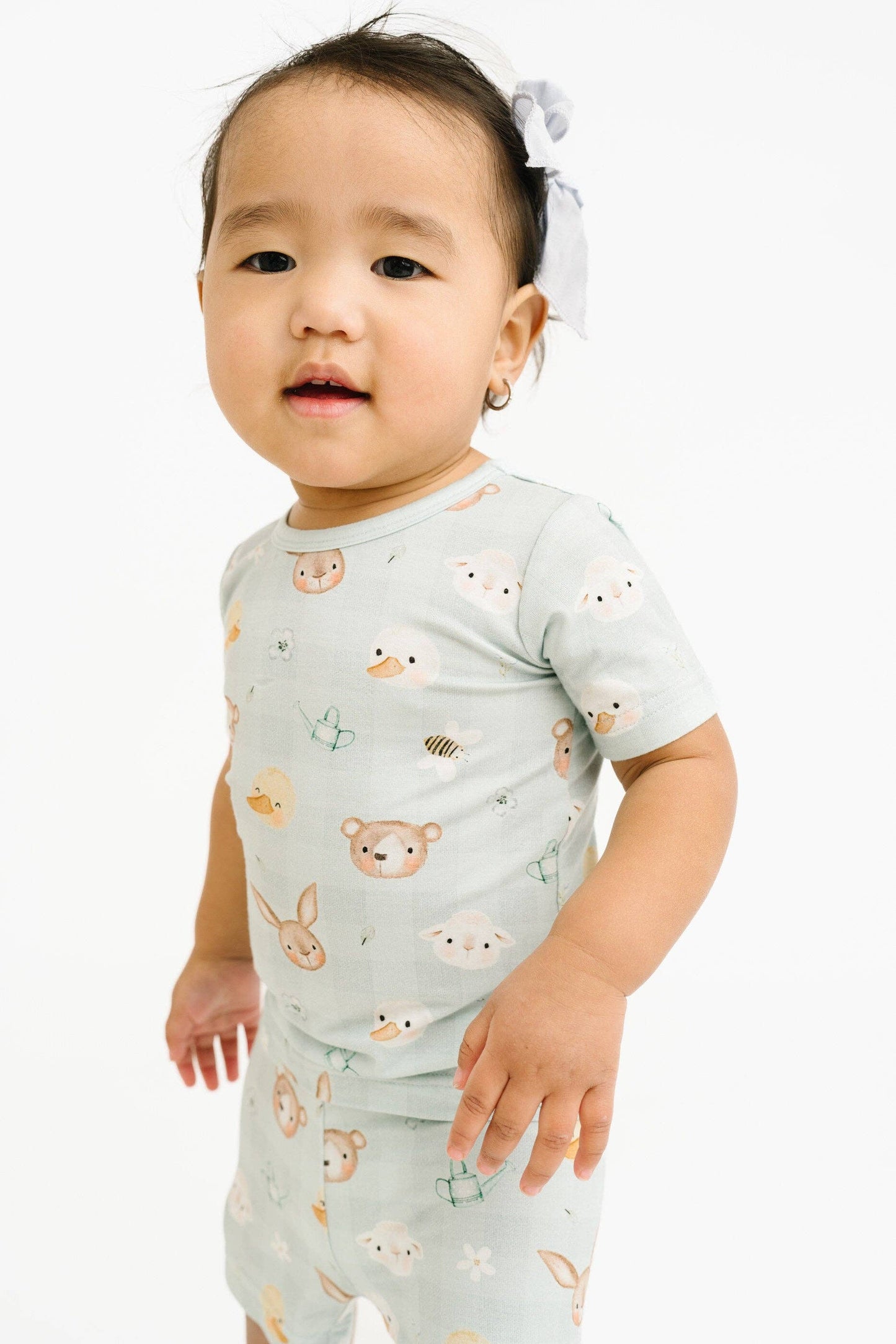 Springtime Pals Bamboo Pajama Set