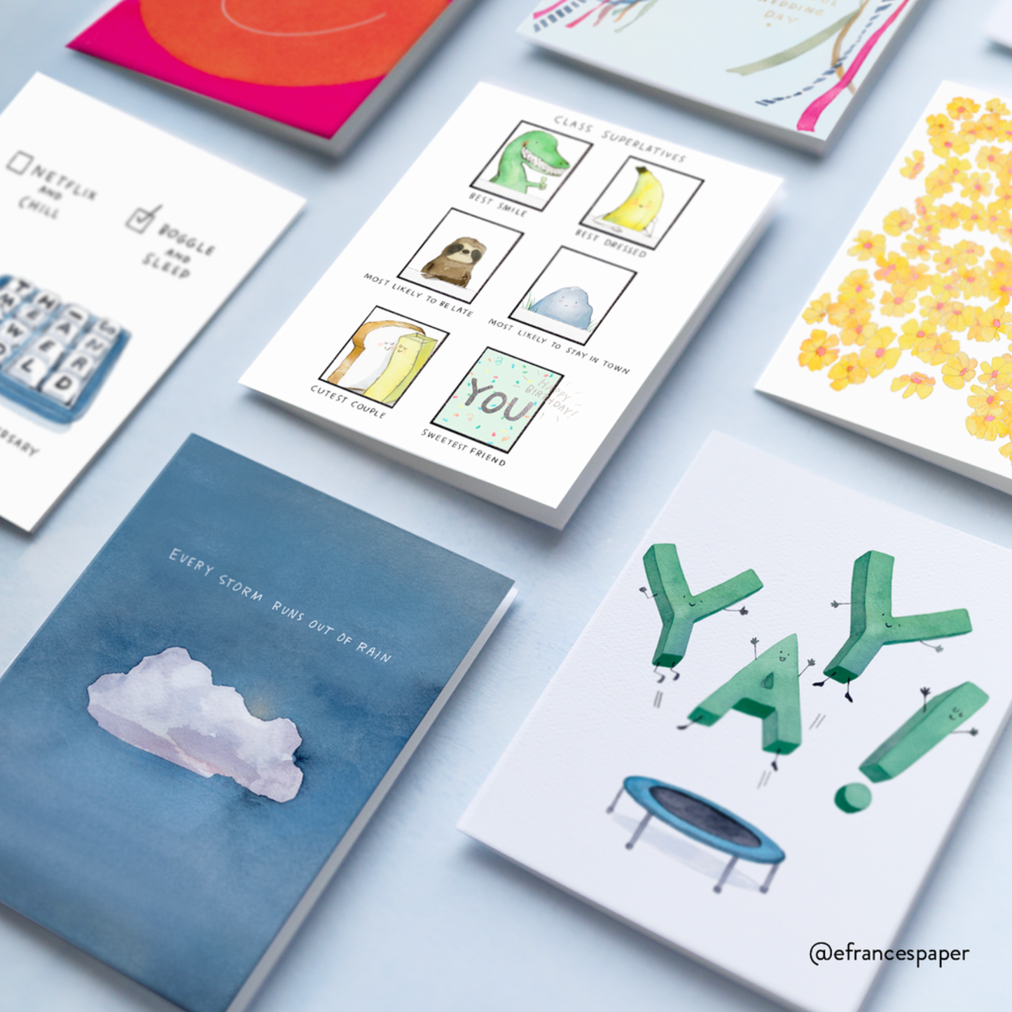 Jumping Yay | Trampoline Birthday Greeting Card