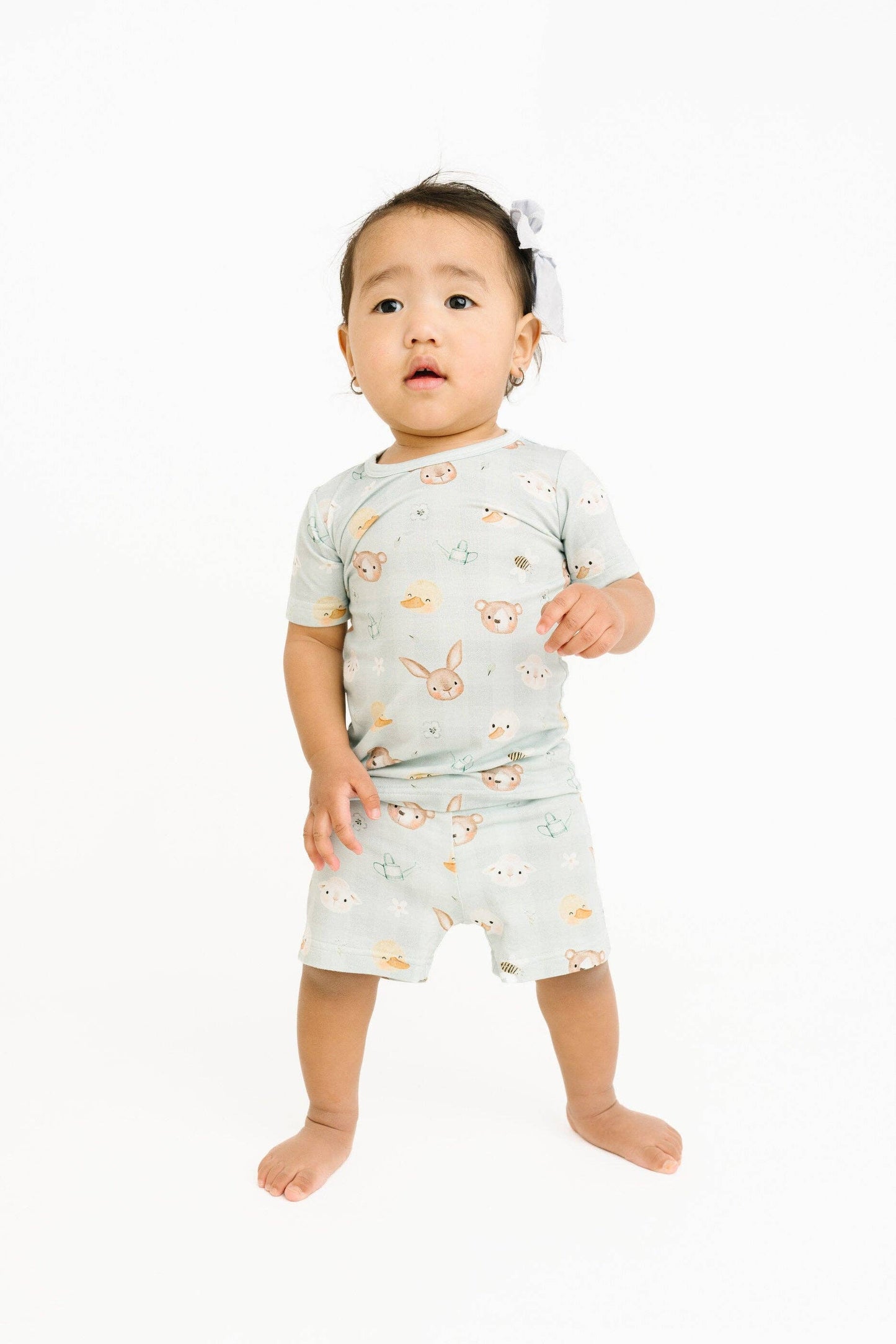 Springtime Pals Bamboo Pajama Set