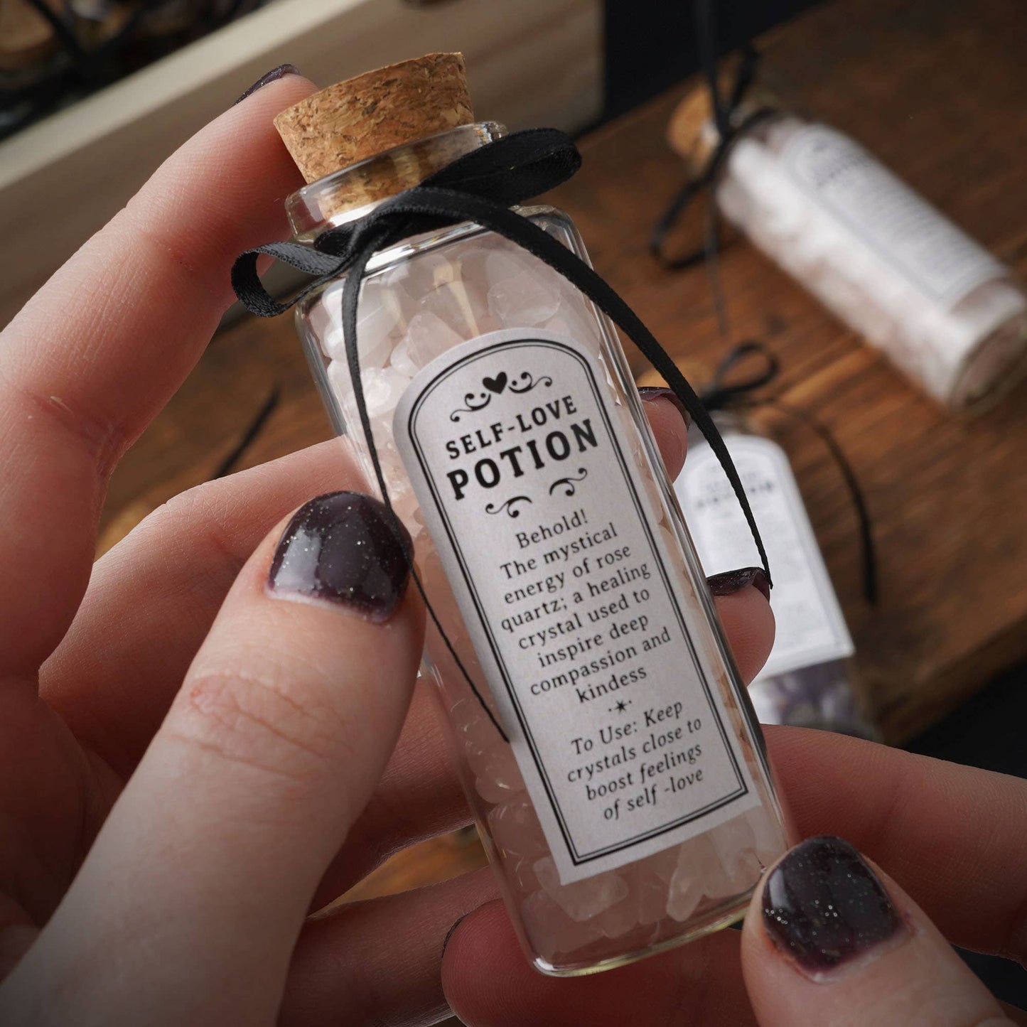 Enchanted Emporium 24pcs Crystal Potion Bottles