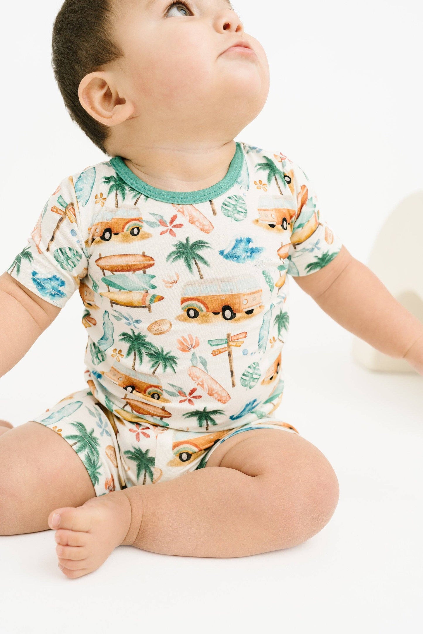 Beach Vacation Bamboo Pajama Set