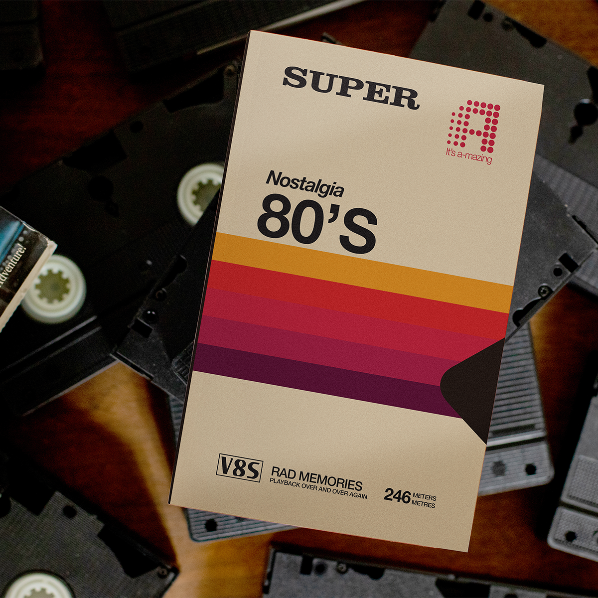 Supertape Classic Layflat Graph Notebook