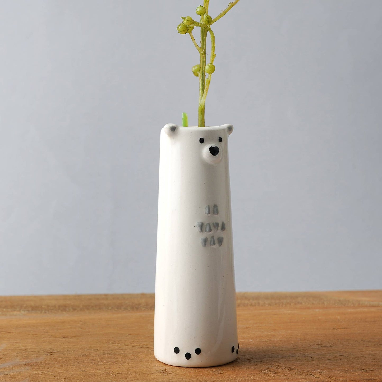 Send With Love Bear Bud Vase In Gift Box