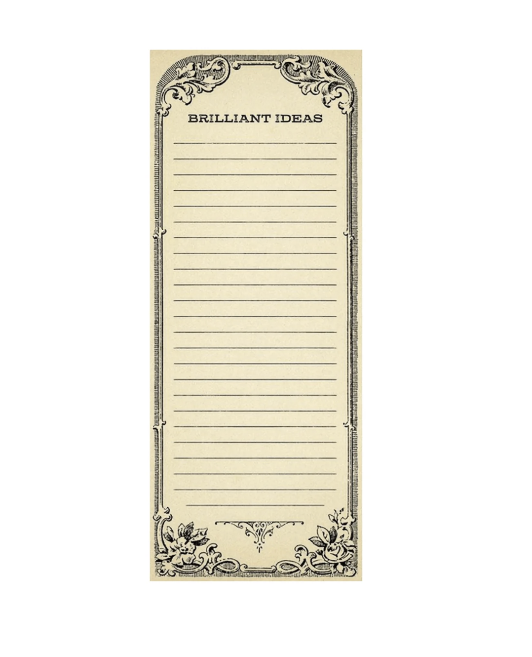 Brilliant Ideas Note Pad