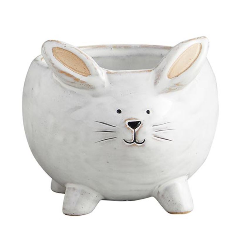 Ceramic Bunny Planter