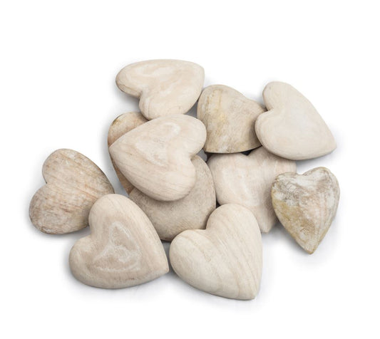 Carved Wooden Heart