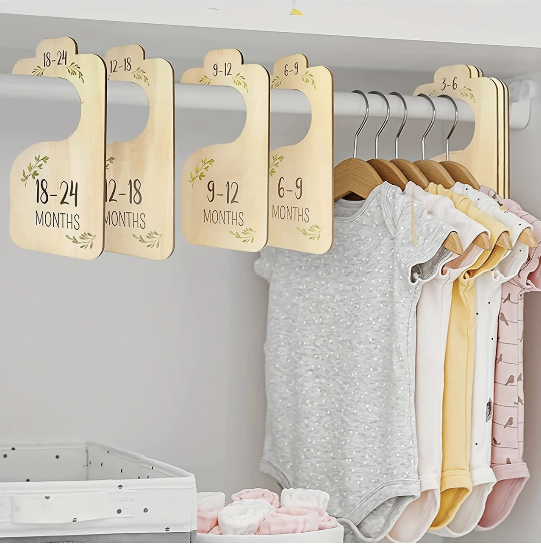 Hanging Clothes Size Dividers