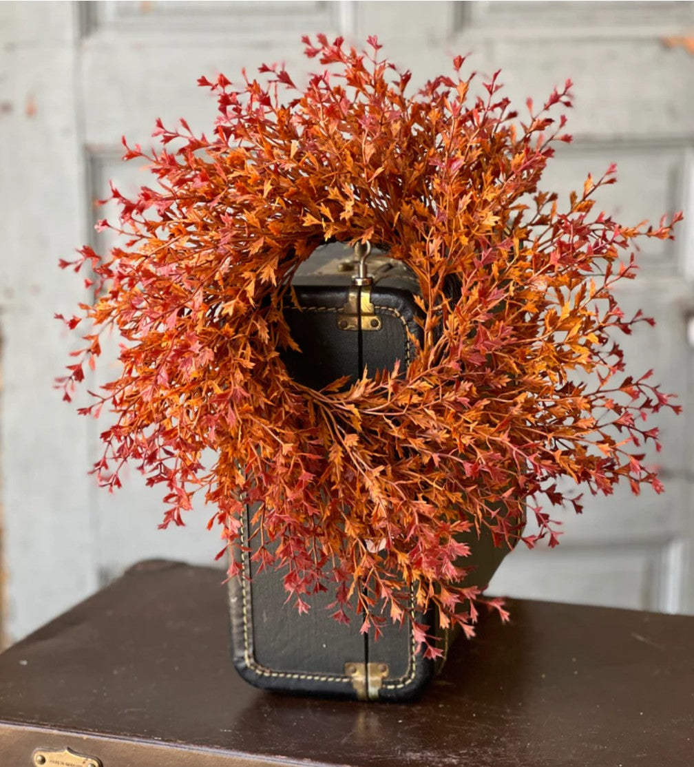 Ever Embers 14" Candle Ring Wreath