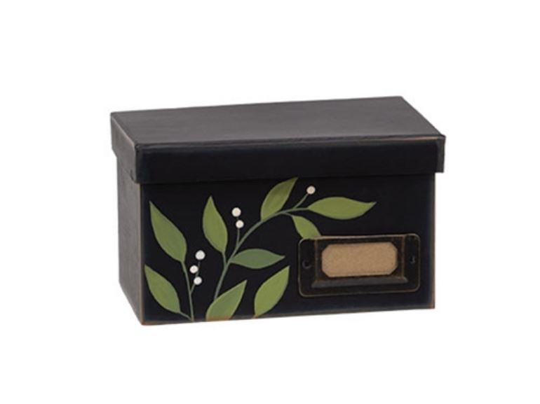 Leafy File Boxes