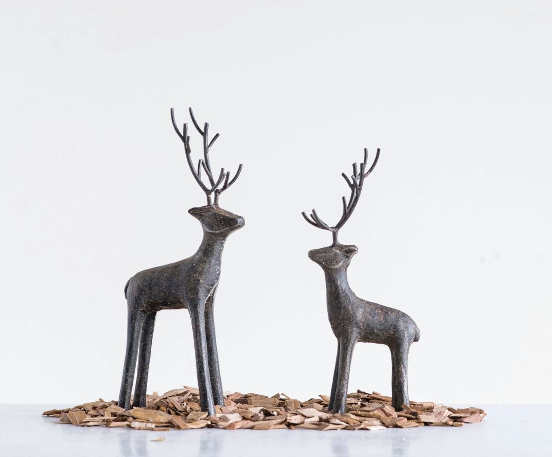Iron Standing Deer