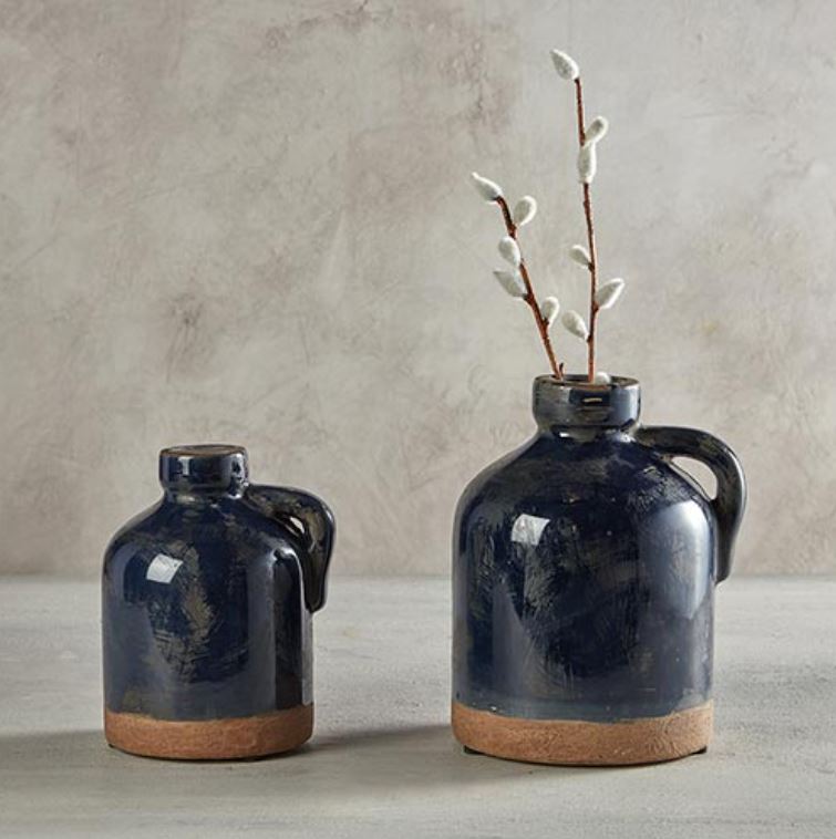 Rustic Navy Jug