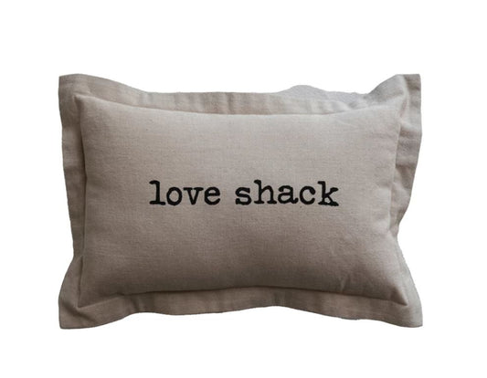 Love Shack Lumbar Pillow