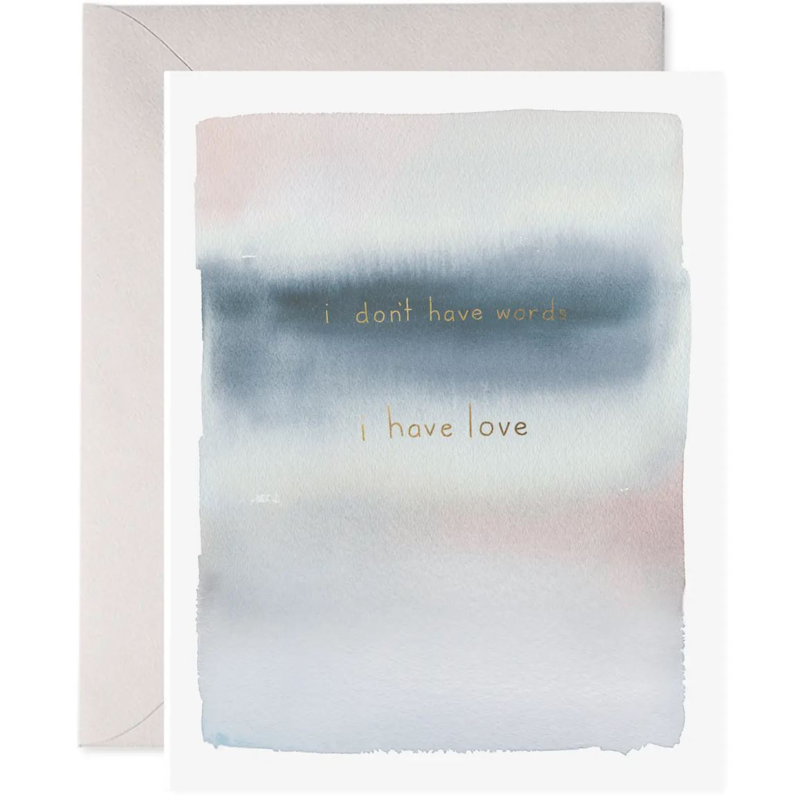 No Words | Thinking of You Condolence Sympathy Card