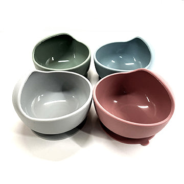 Silicone Bowl with Suction Cup Bottom