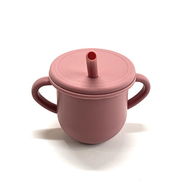 Silicone Straw Sippy Cup