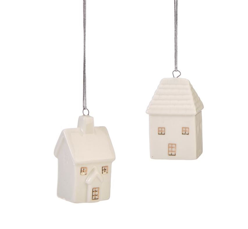 Small Ceramic House Ornament