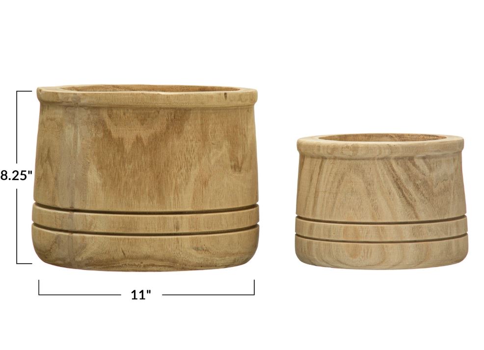 Paulowina Wood Planters
