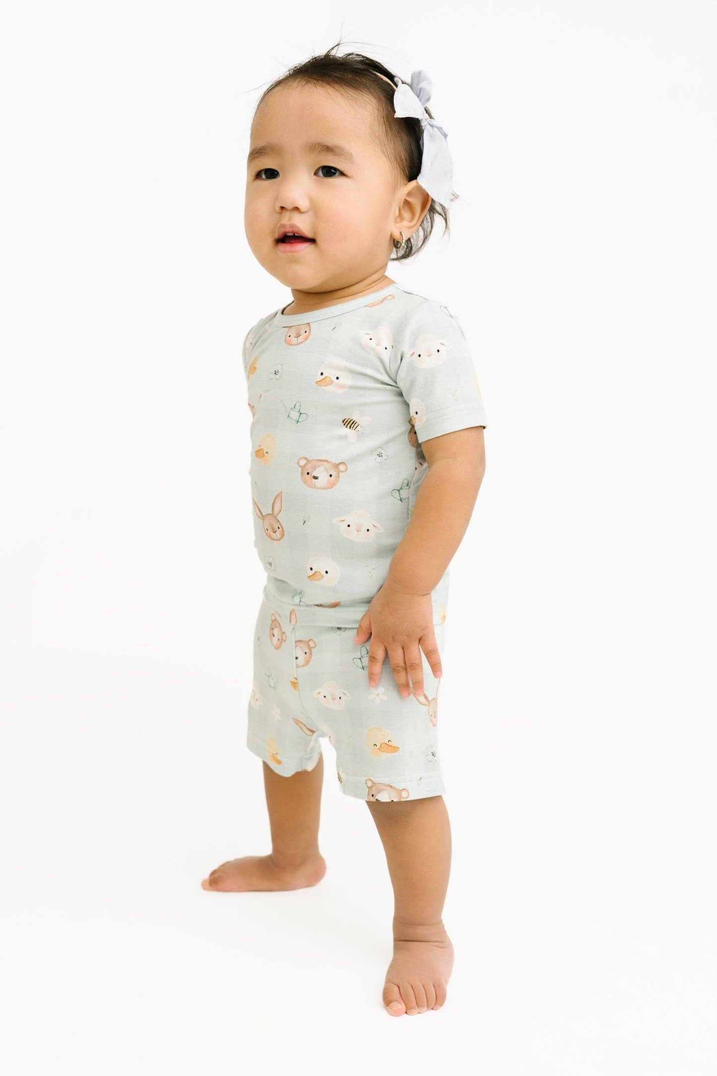 Springtime Pals Bamboo Pajama Set
