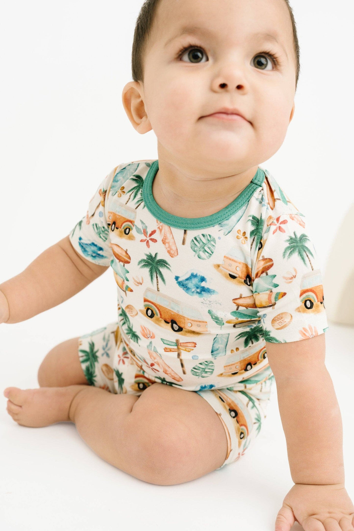 Beach Vacation Bamboo Pajama Set