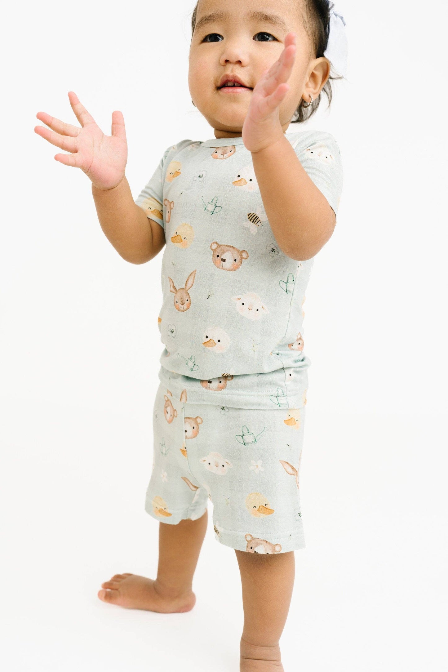 Springtime Pals Bamboo Pajama Set
