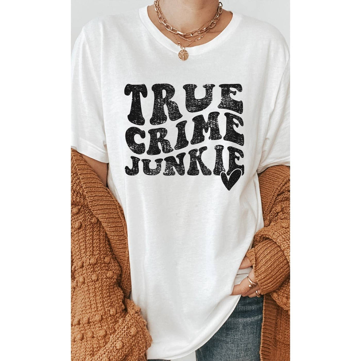 True Crime Junkie Graphic Tee