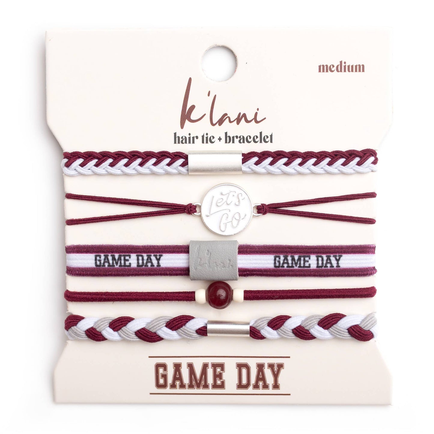 Game Day Maroon / Gray