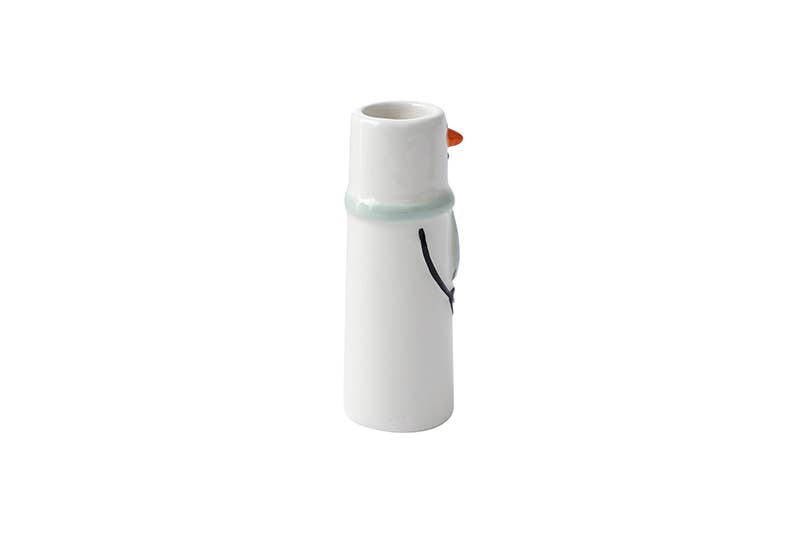 Snowman Bud Vase In Gift Box