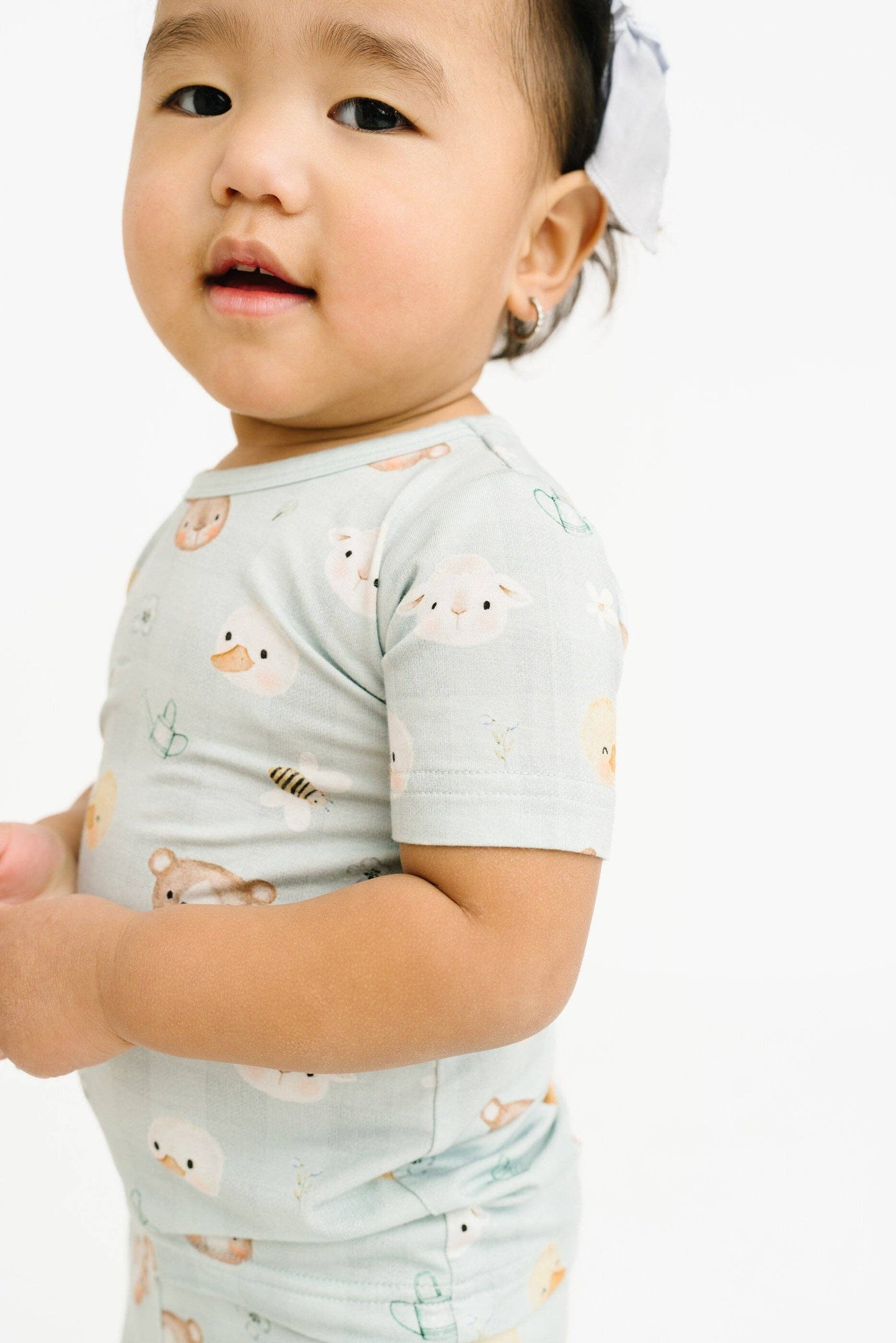 Springtime Pals Bamboo Pajama Set