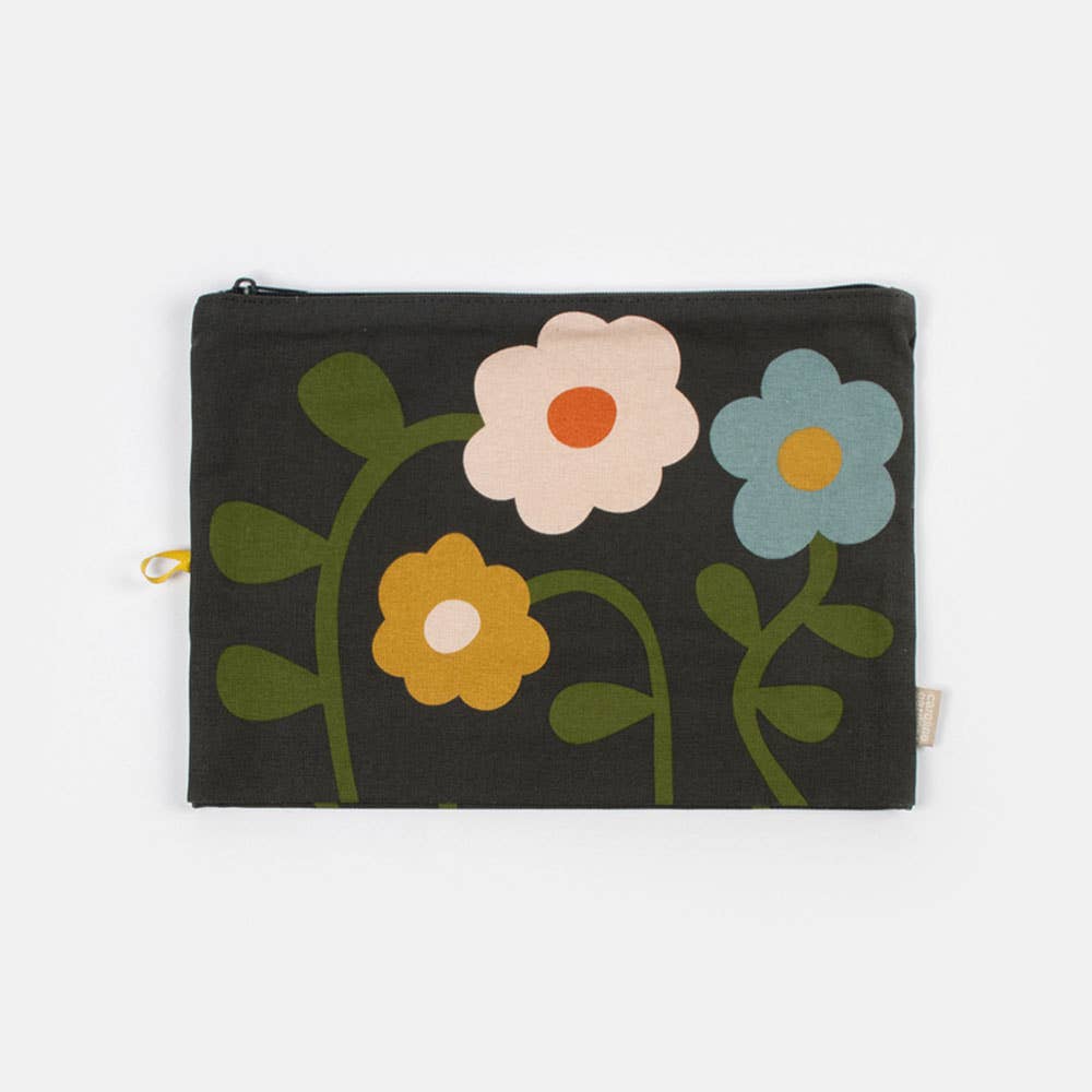 Multi Floral Travel Pouch