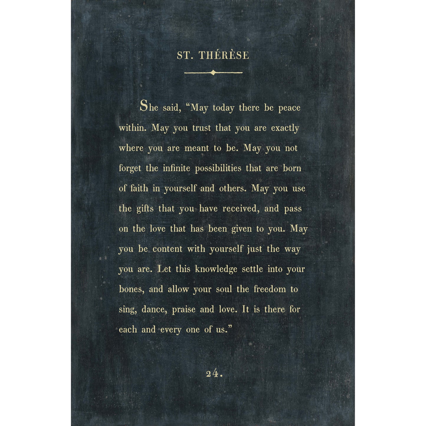 St. Therese Art Tile