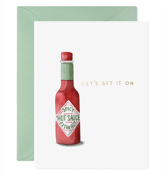 Hot Sauce | Love & Valentine's Card