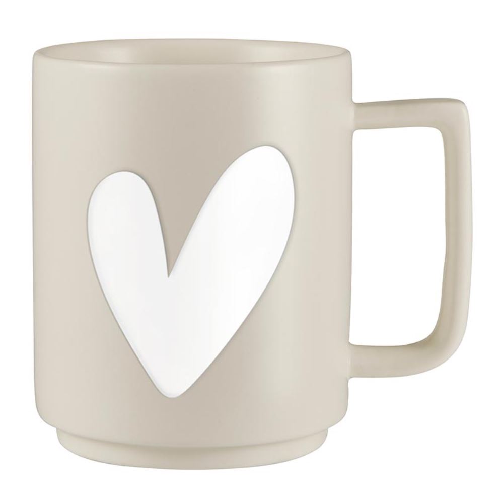 Matte Heart Mug