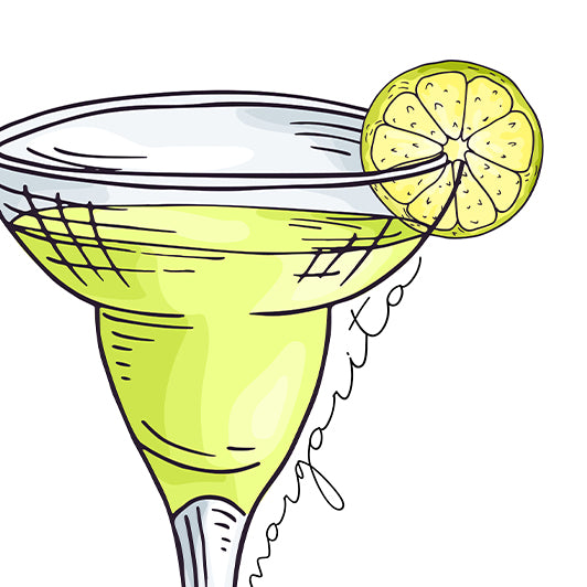 Margarita Cocktail Bar Man Cave Print