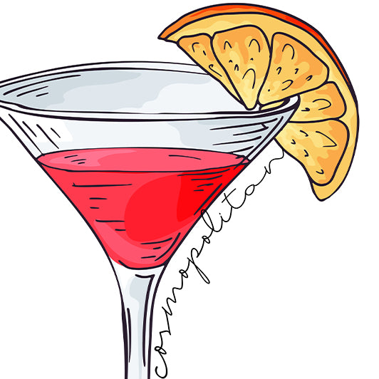 Cosmopolitan Cocktail Bar Man Cave Print