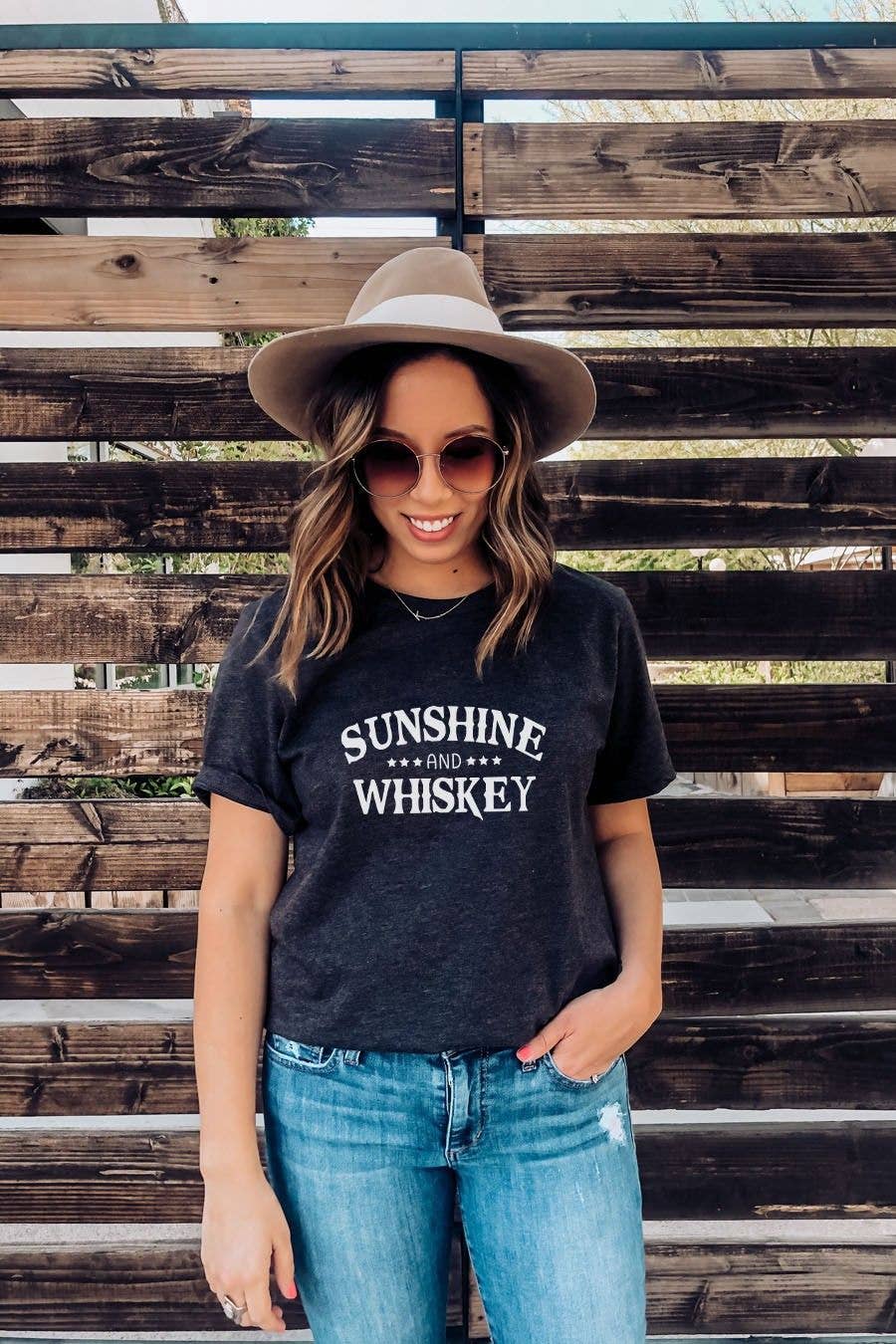 Sunshine And Whiskey Graphic Tee