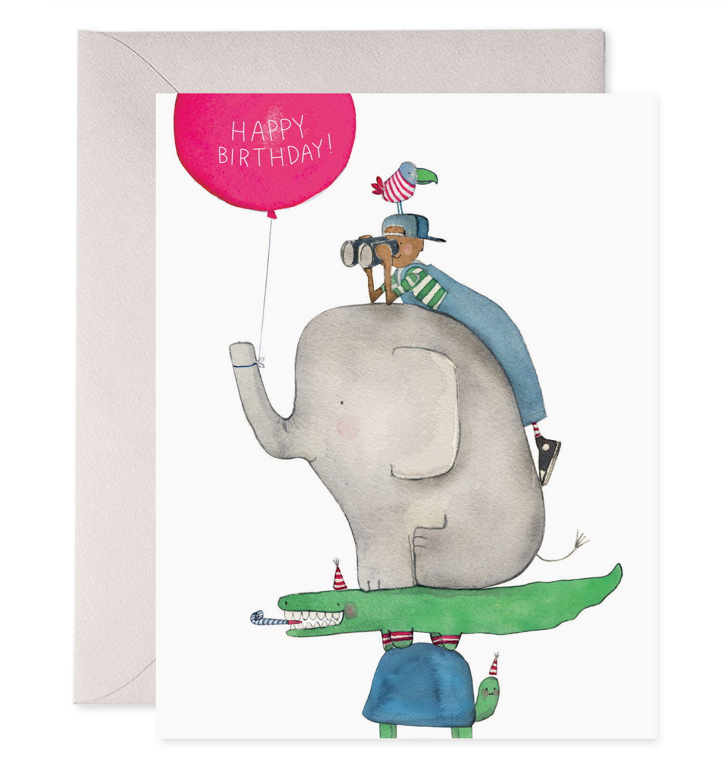 Animal Stack | Kids Birthday Card