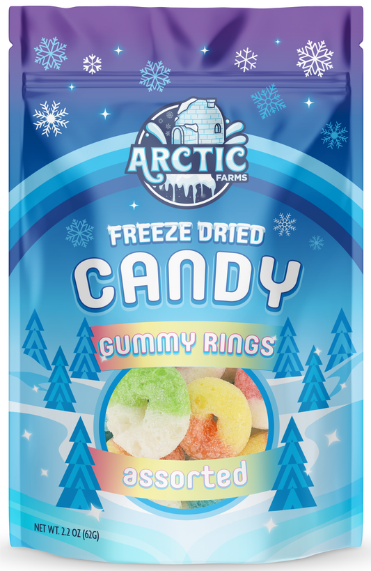 Freeze Dried Candy - Gummy Rings