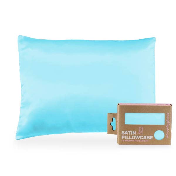 Eco Packaged Satin Pillowcase for Hair & Skin-Queen/Standard