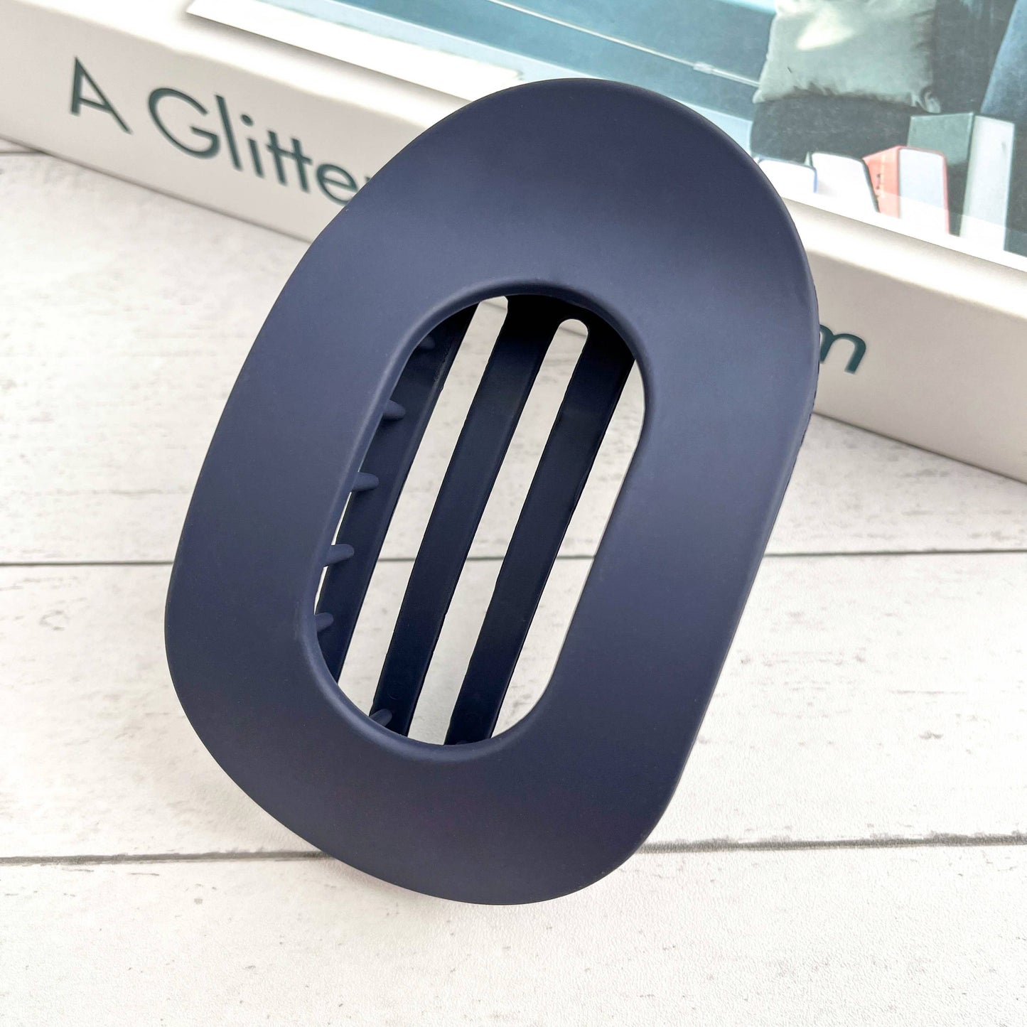 Flat Oval Hair Clip